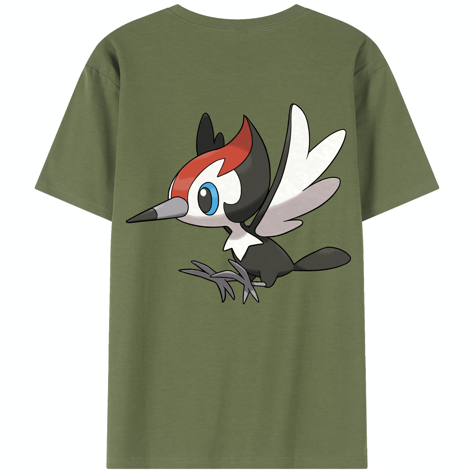 （画像用） ポケットモンスター Pokémon 綿100％半袖Tシャツ（背面プリント）